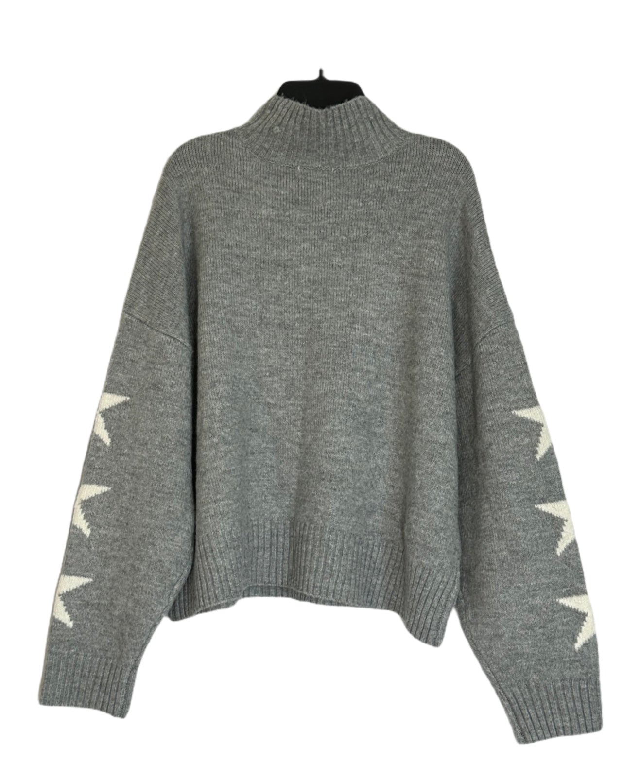 ULTRA FLIRT Stars Mock-Turtleneck Sweater