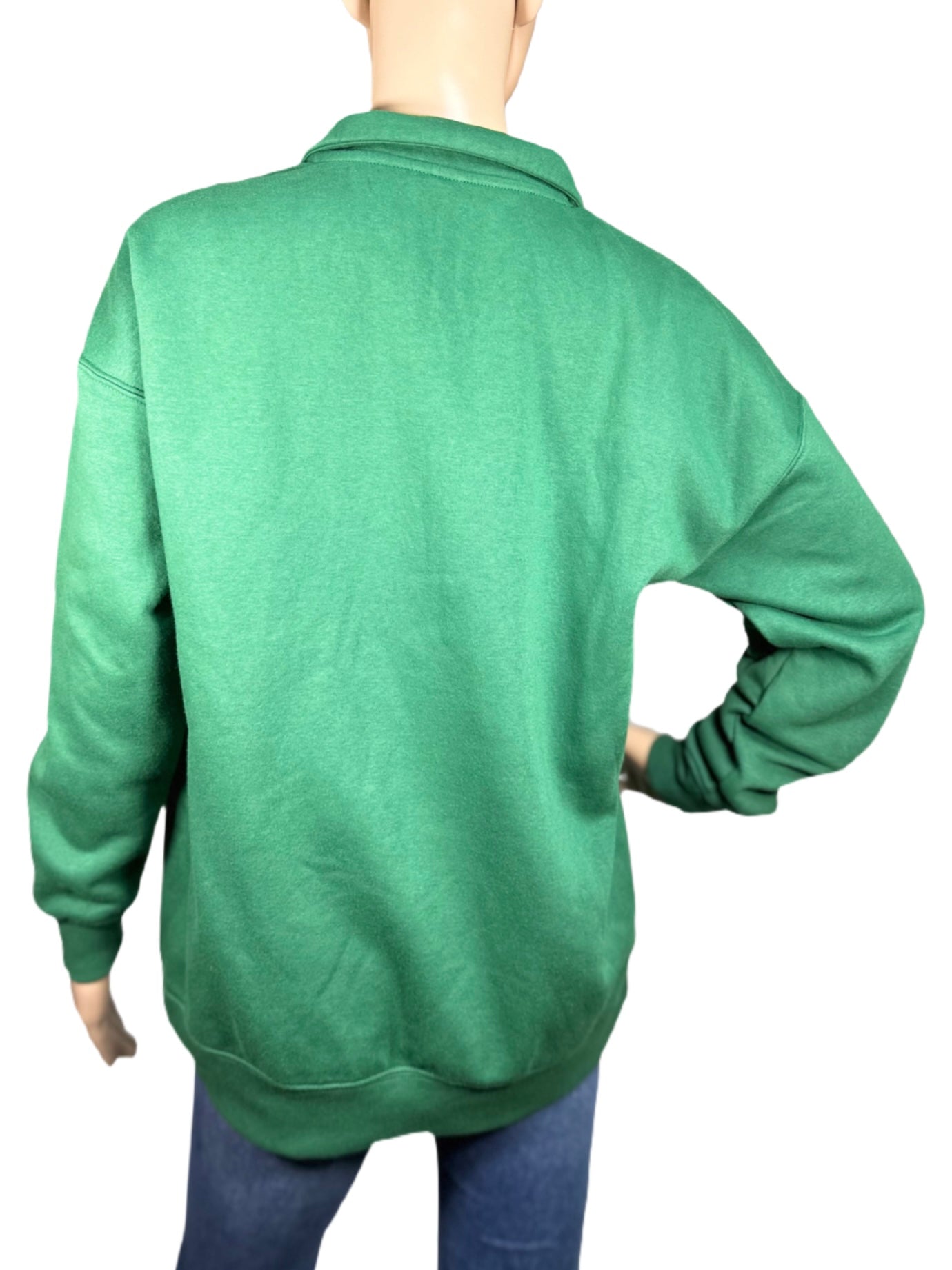 SELF ESTEEM Oversized Quarter Zip “Track & Field” Sweater