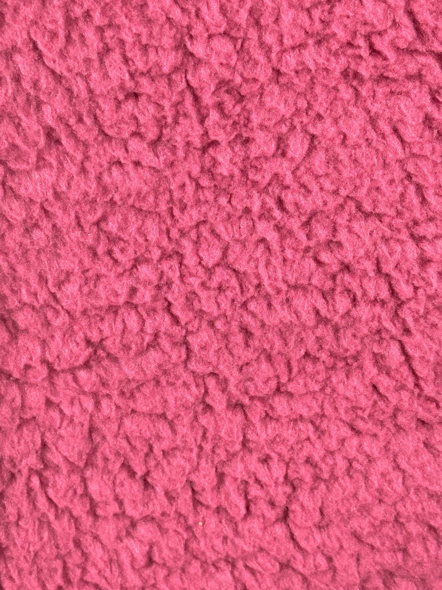 HIPPIE ROSE Extended Quarter-Zip Long-Sleeve Sherpa Sweatshirt