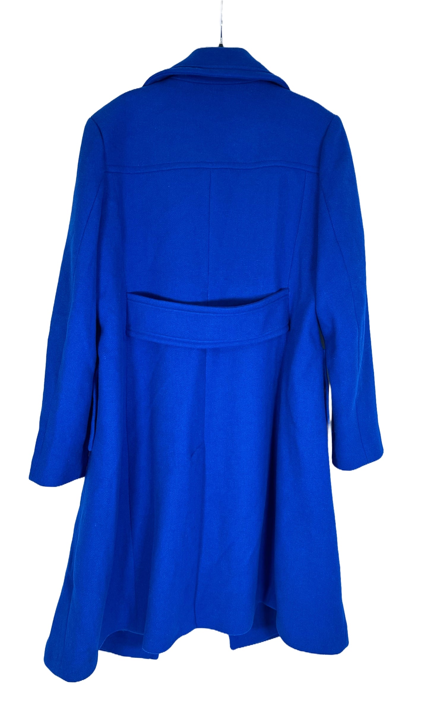 KATE SPADE NEW YORK Double Breasted Wool Blend Peacoat