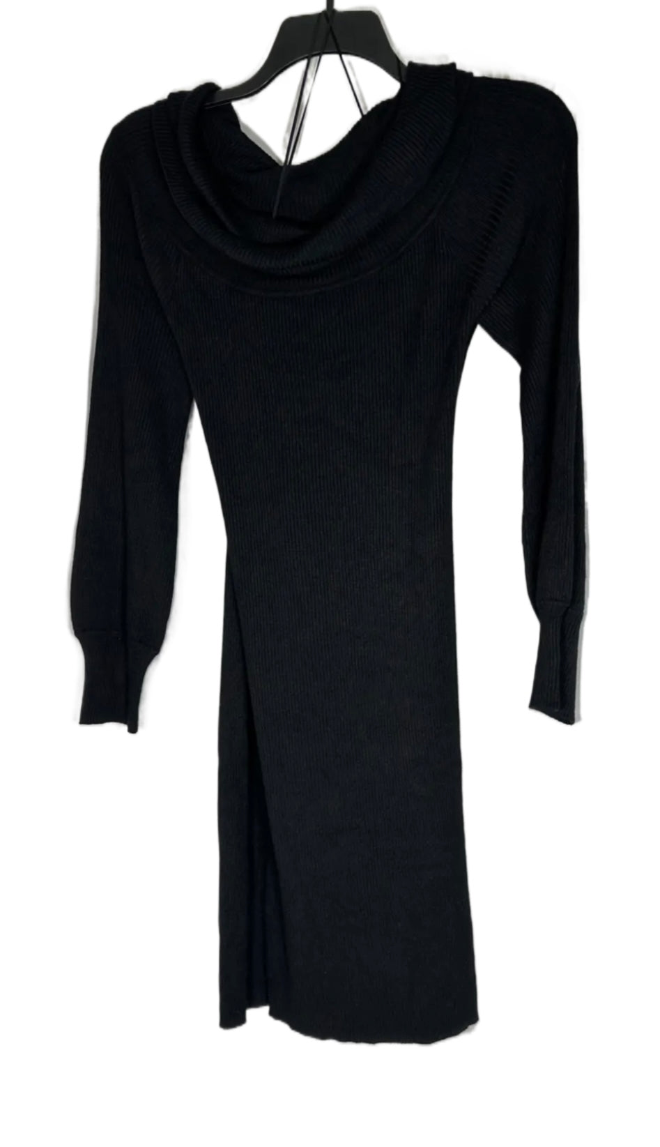 HIPPIE ROSE Off-The-Shoulder Long Sleeve Sweater Dress