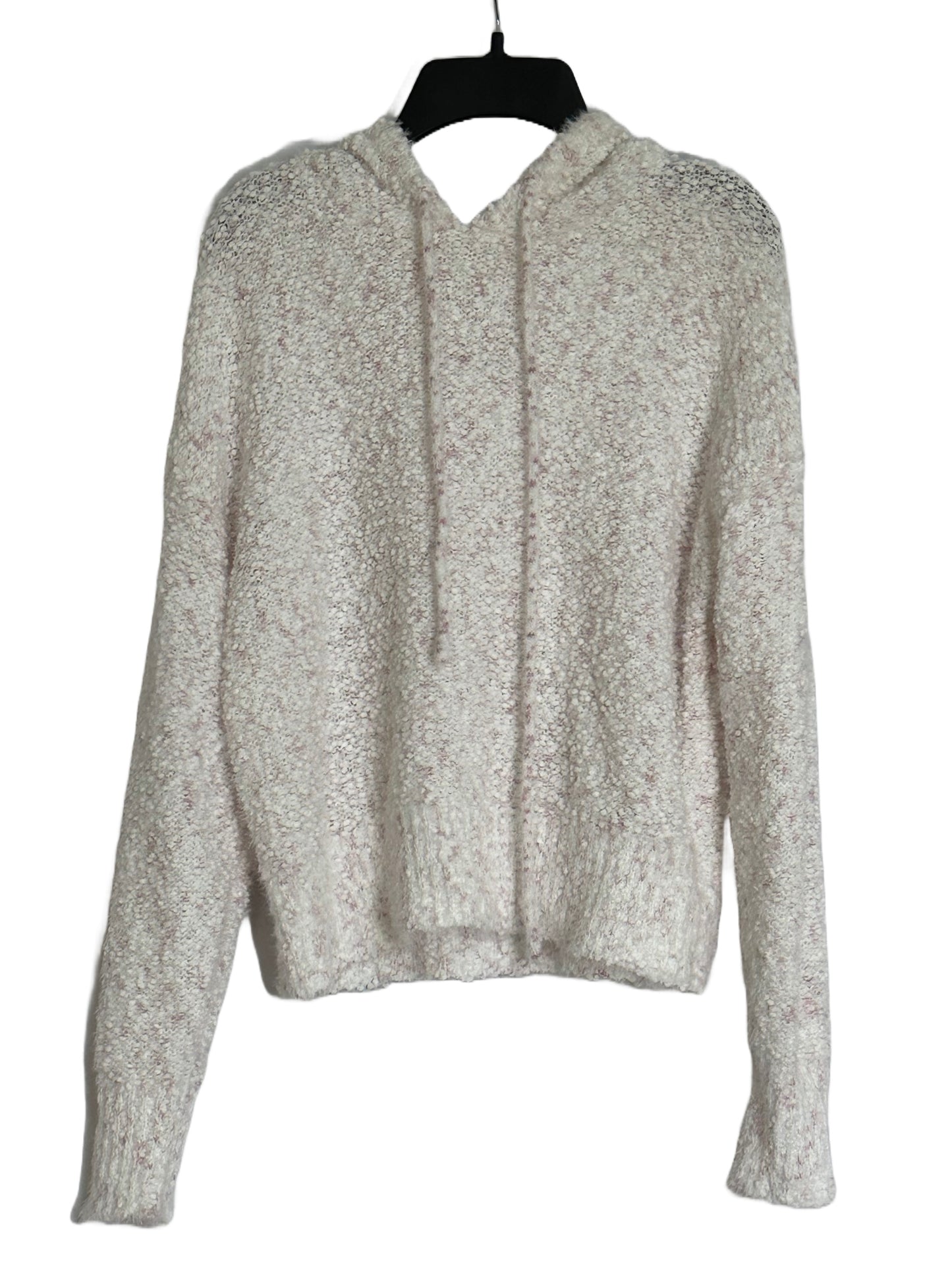 ULTRA FLIRT Textured Marled Long-Sleeve Hoodie