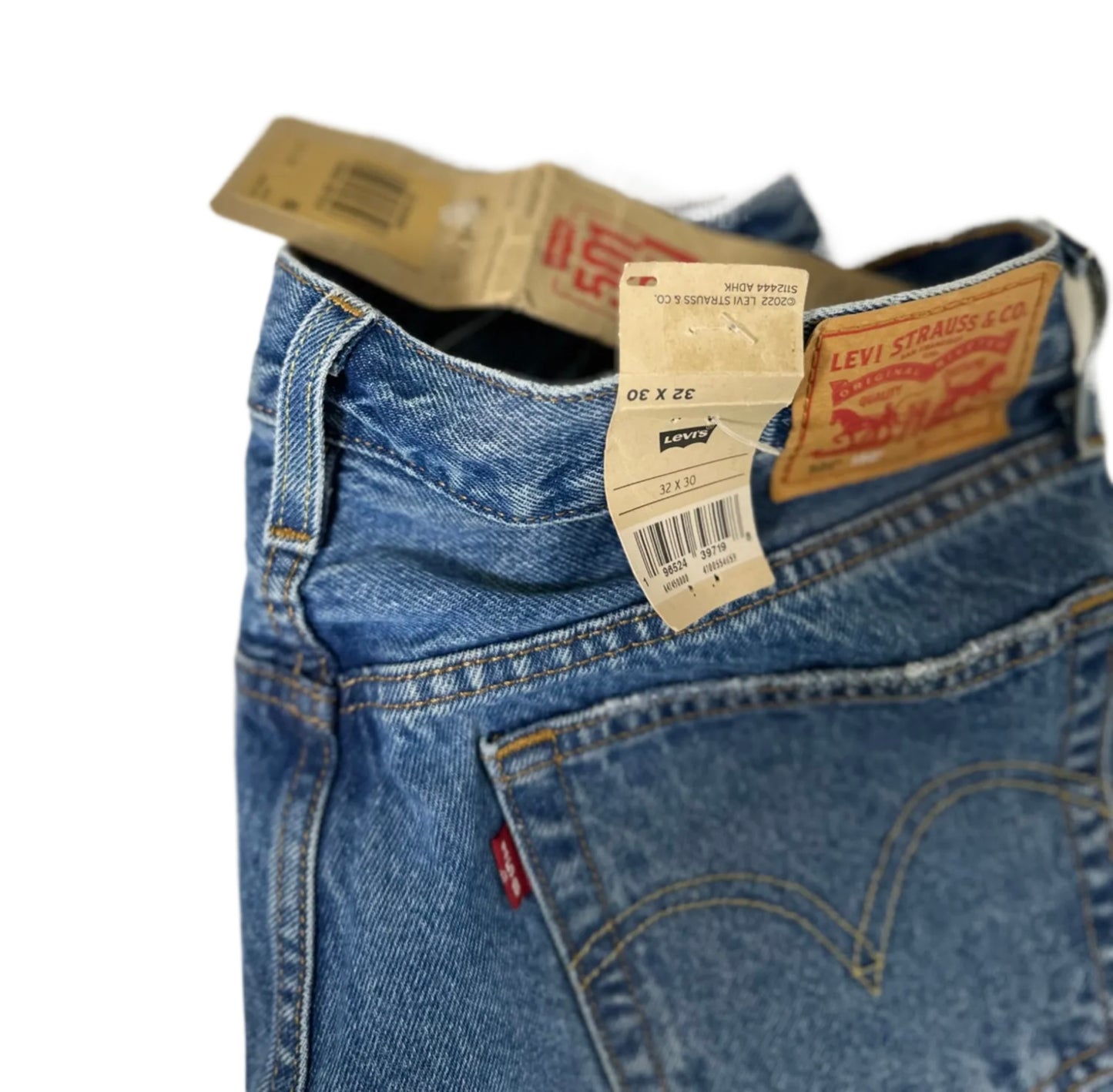 LEVI’S Women’s 501 Pieced Straight Leg Jeans