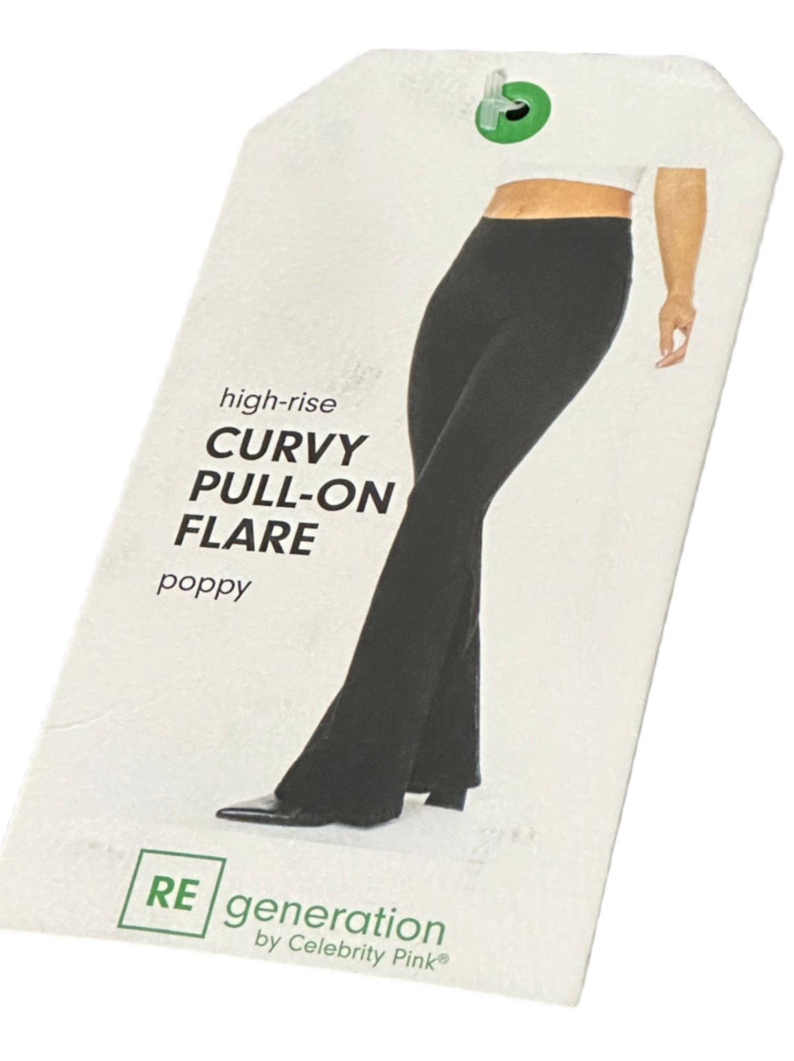 CELEBRITY PINK Curvy Pull-On Flare-Hem Jeans