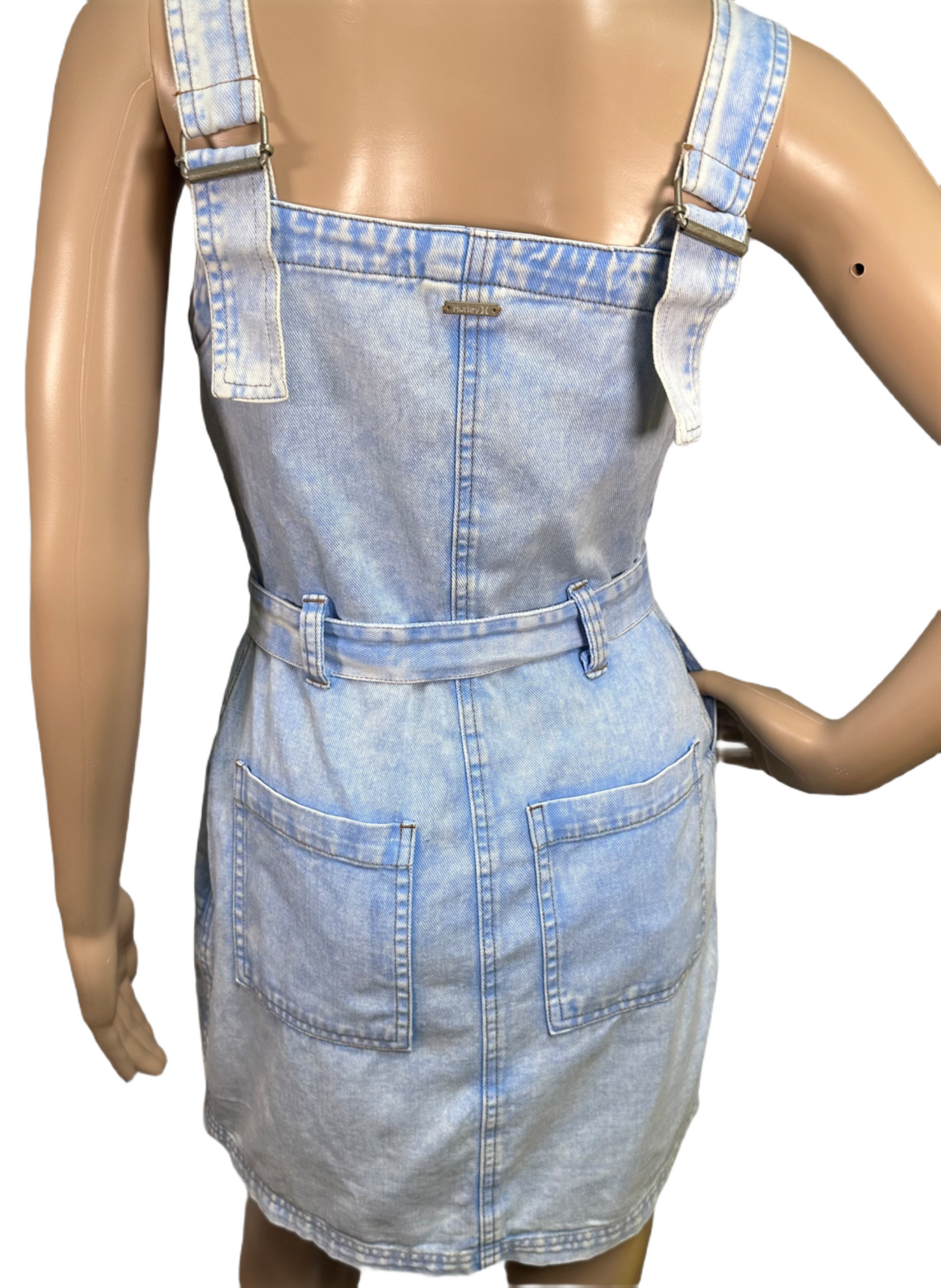 HURLEY Juniors Finley Button-Up Mini Dress