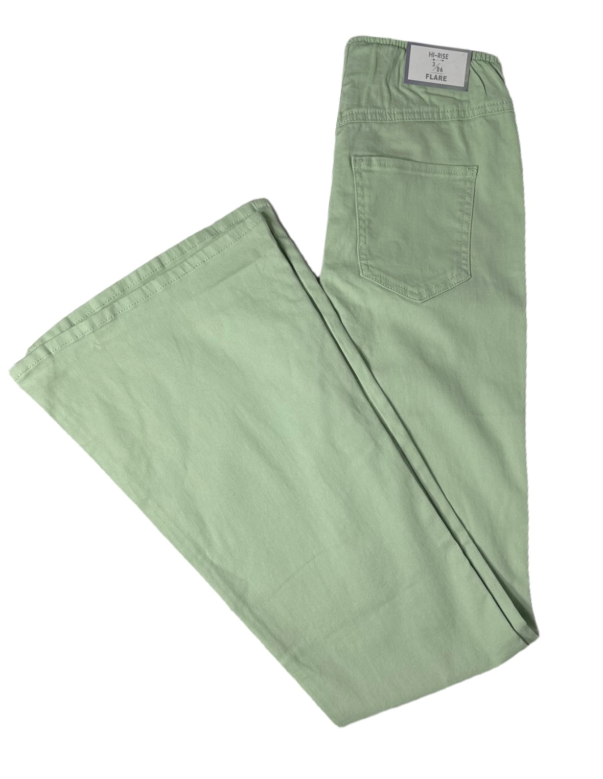 TINSELTOWN High-Rise Pull On Flare Pants