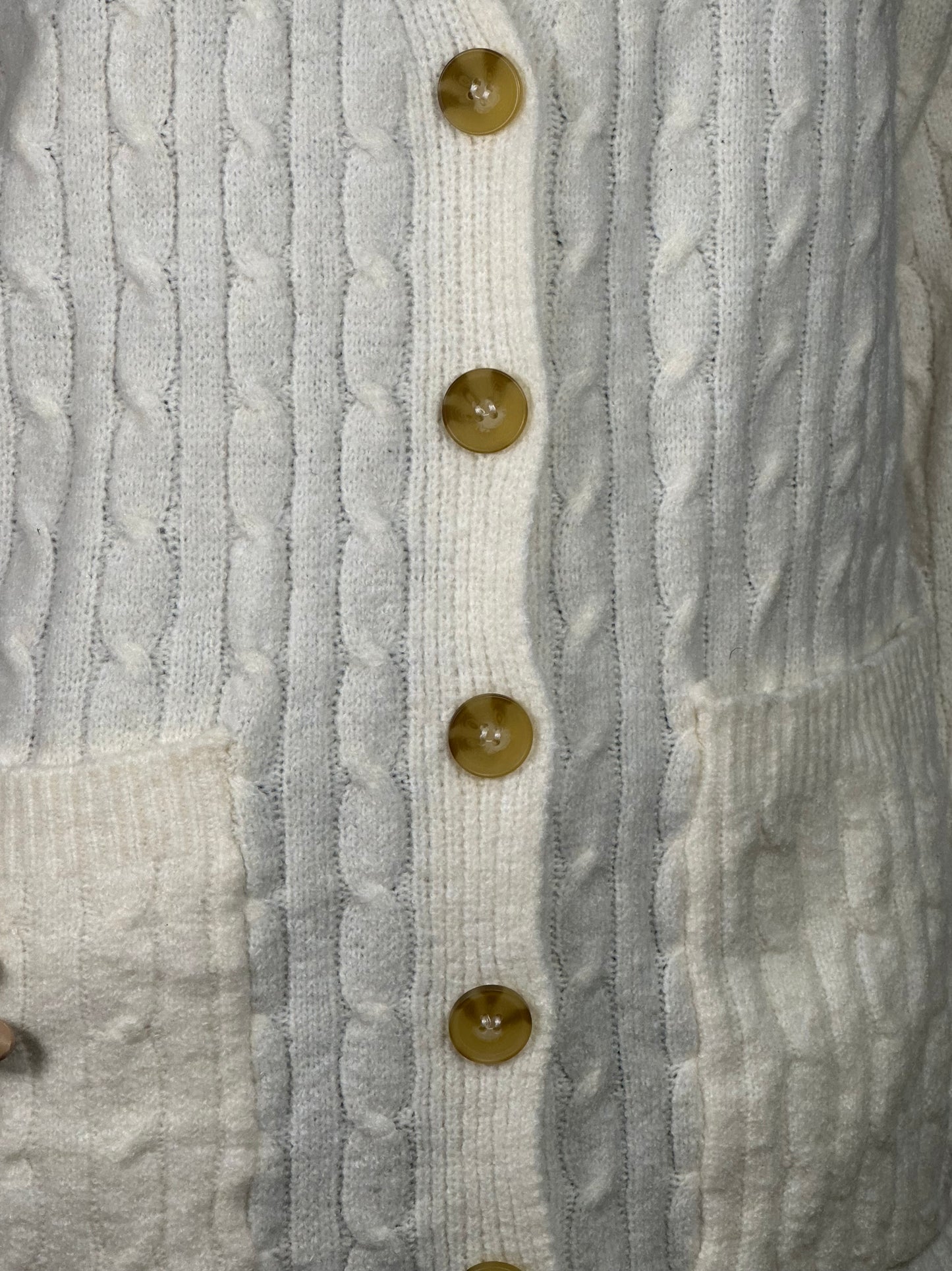 HIPPIE ROSE Baby-Cable-Knit Button Front Cardigan