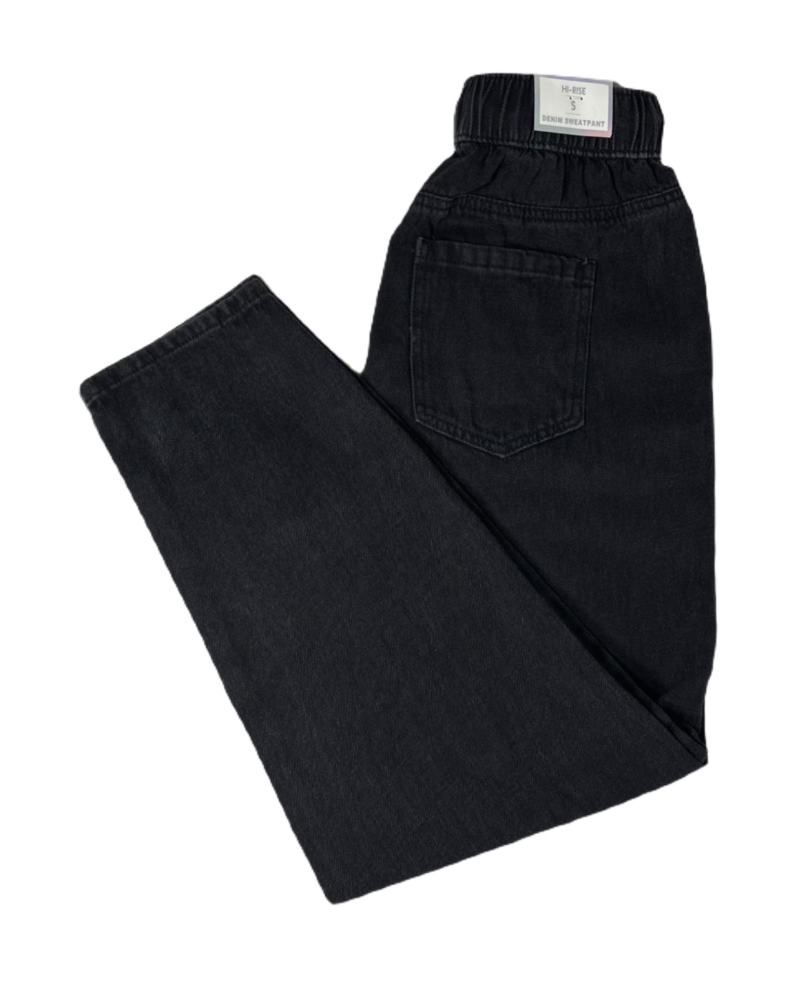 TINSELTOWN Pull On Denim Draw String Jeans