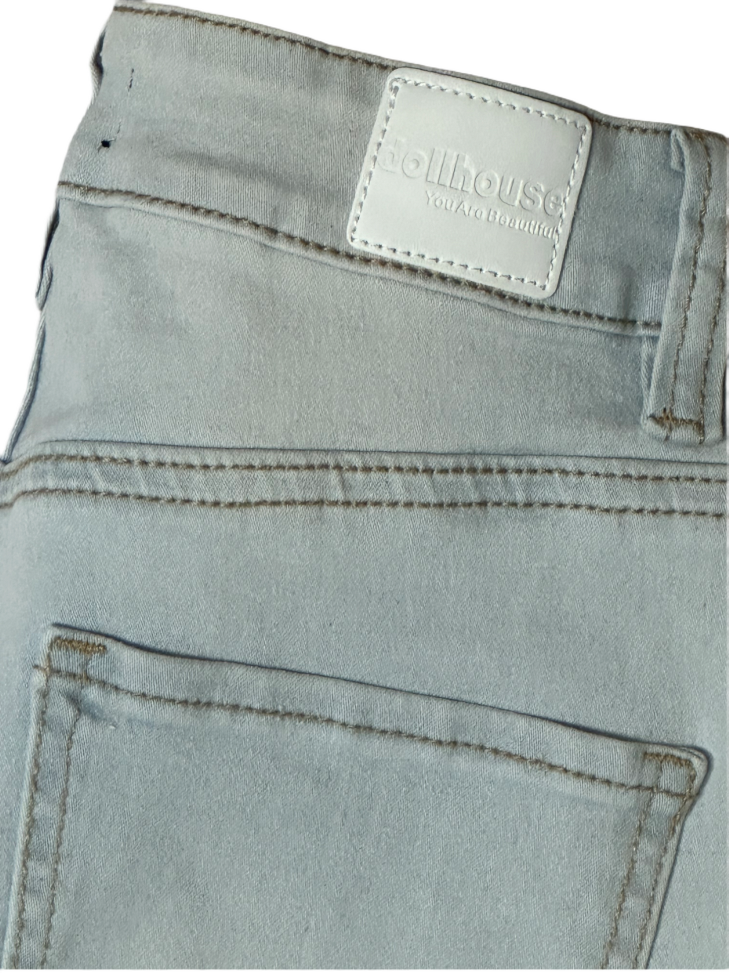 DOLLHOUSE Curvy Faded Skinny Jeans