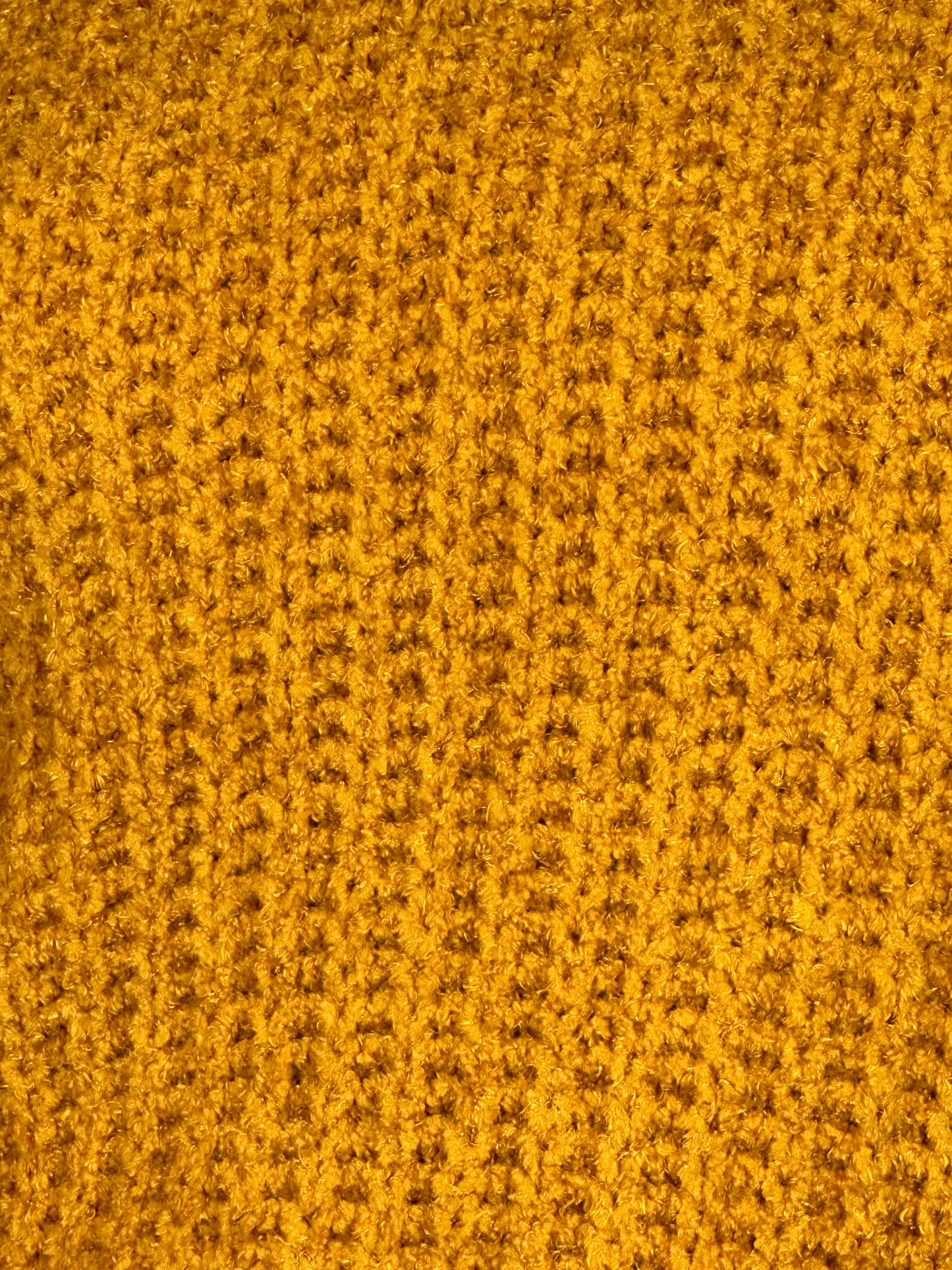 CRAVE FAME Chenille Pointelle Sweater