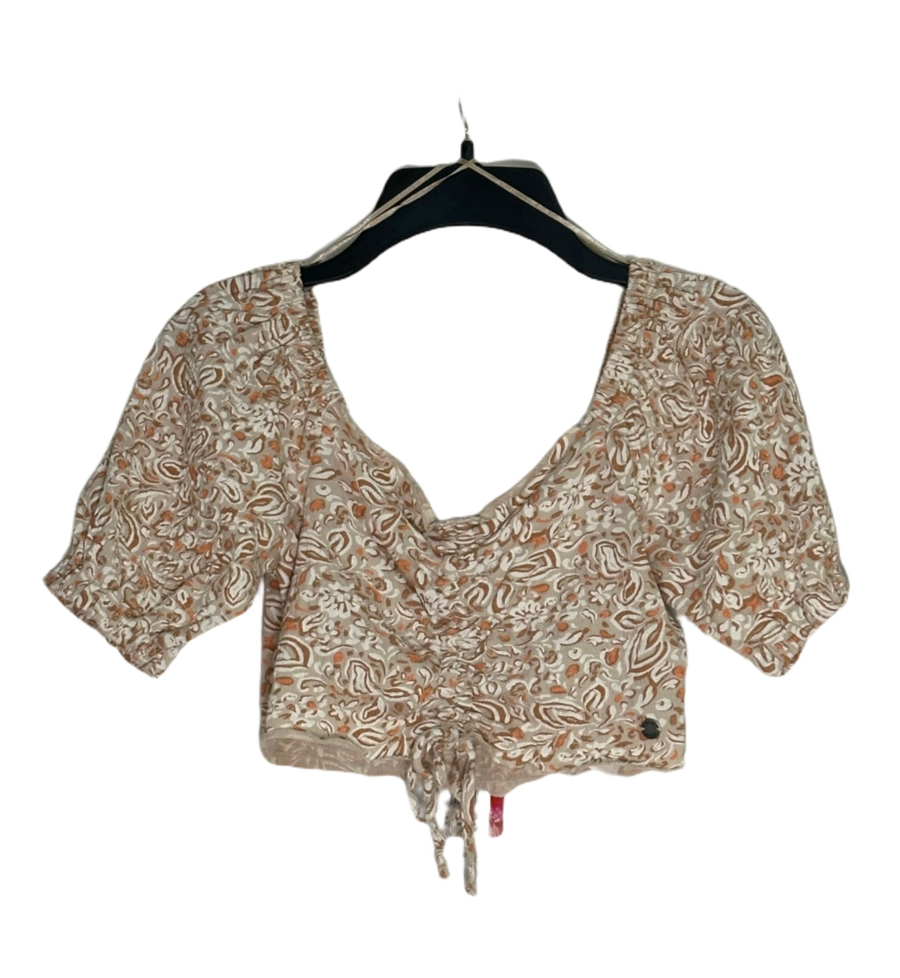 ROXY Cropped Printed Top