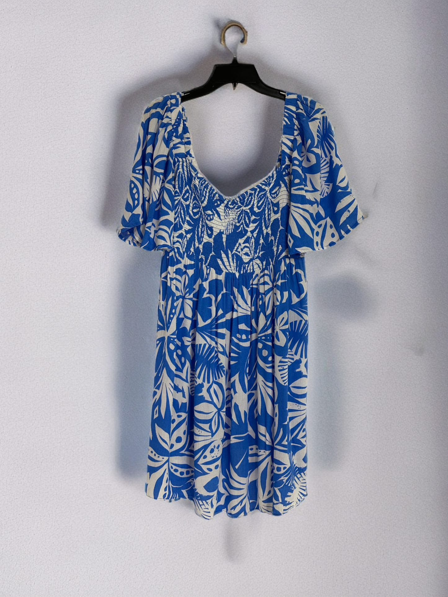 ROXY Golden Dawn Short Sleeve Printed Mini Dress