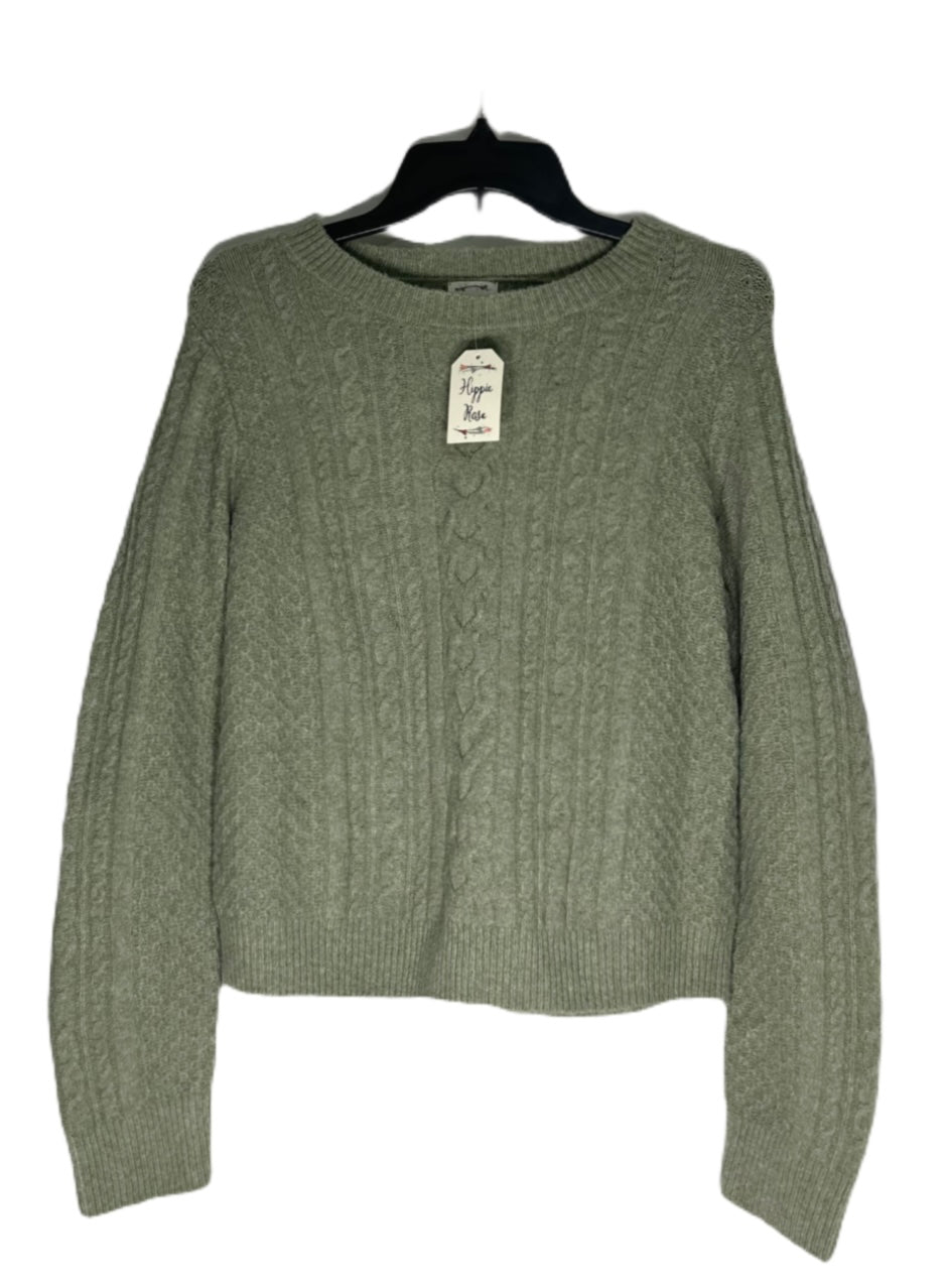 HIPPIE ROSE Cable-Knit Sweater
