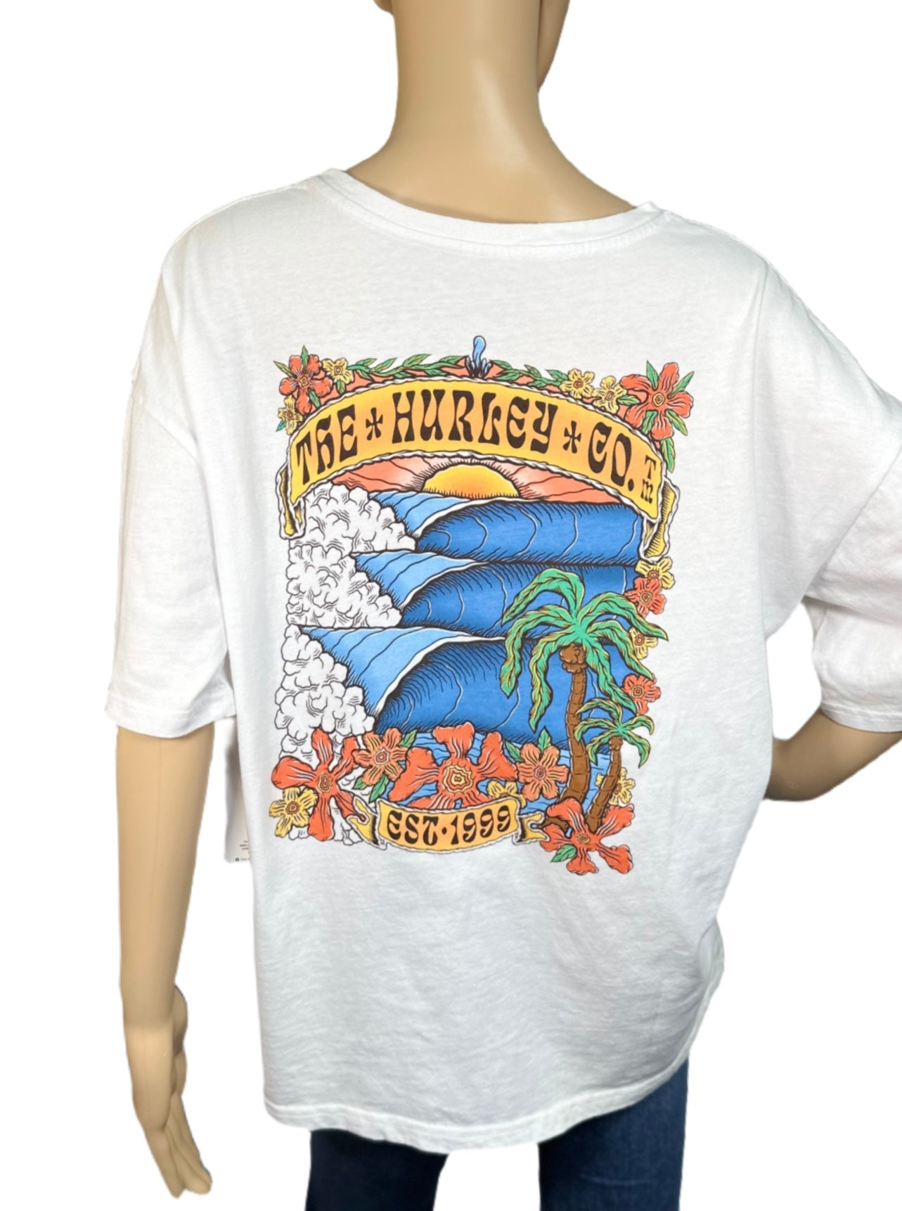 HURLEY Desert Point Boyfriend Graphic Tee