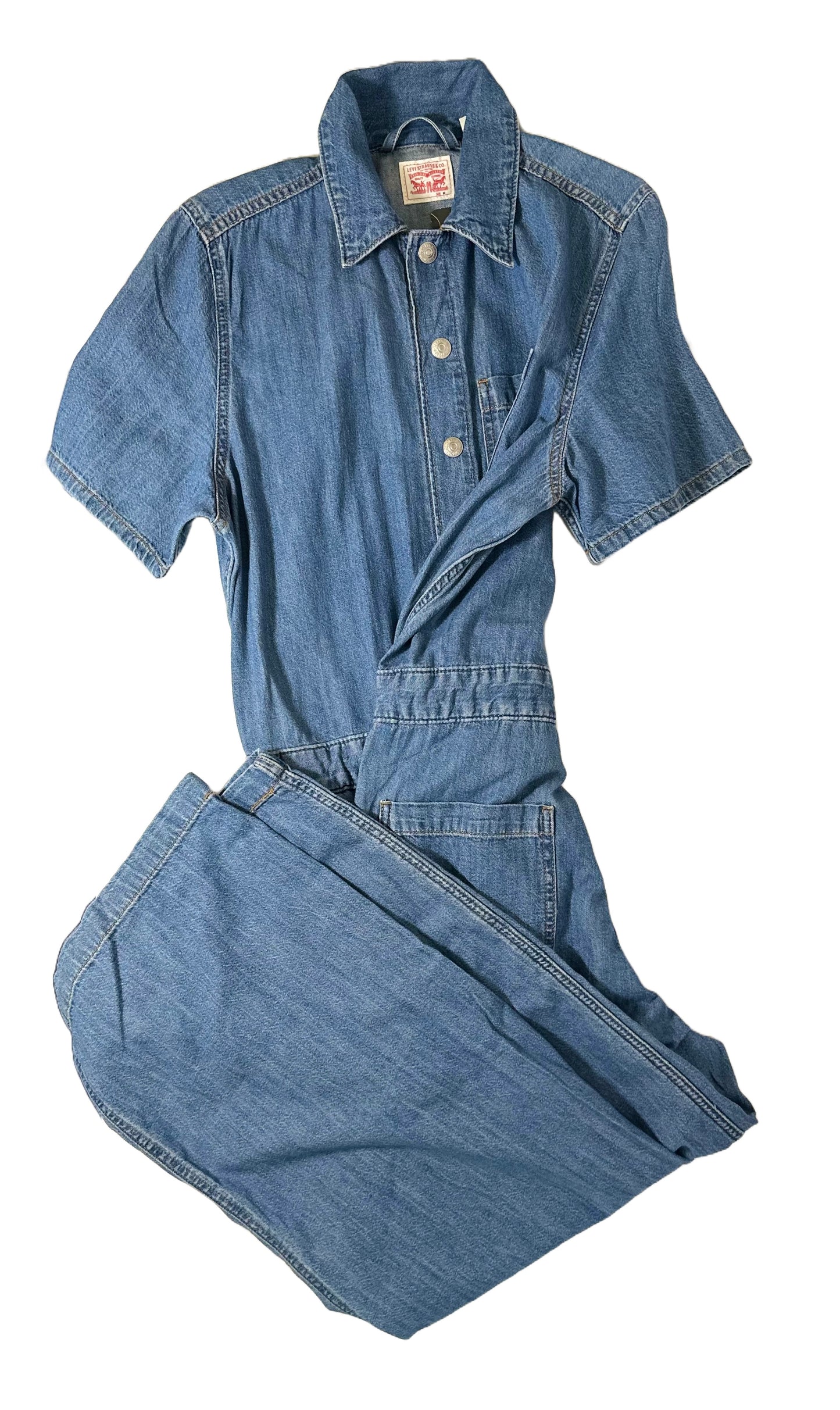 LEVI’S Woman’s Short-Sleeve Heritage Playday Jumpsuit