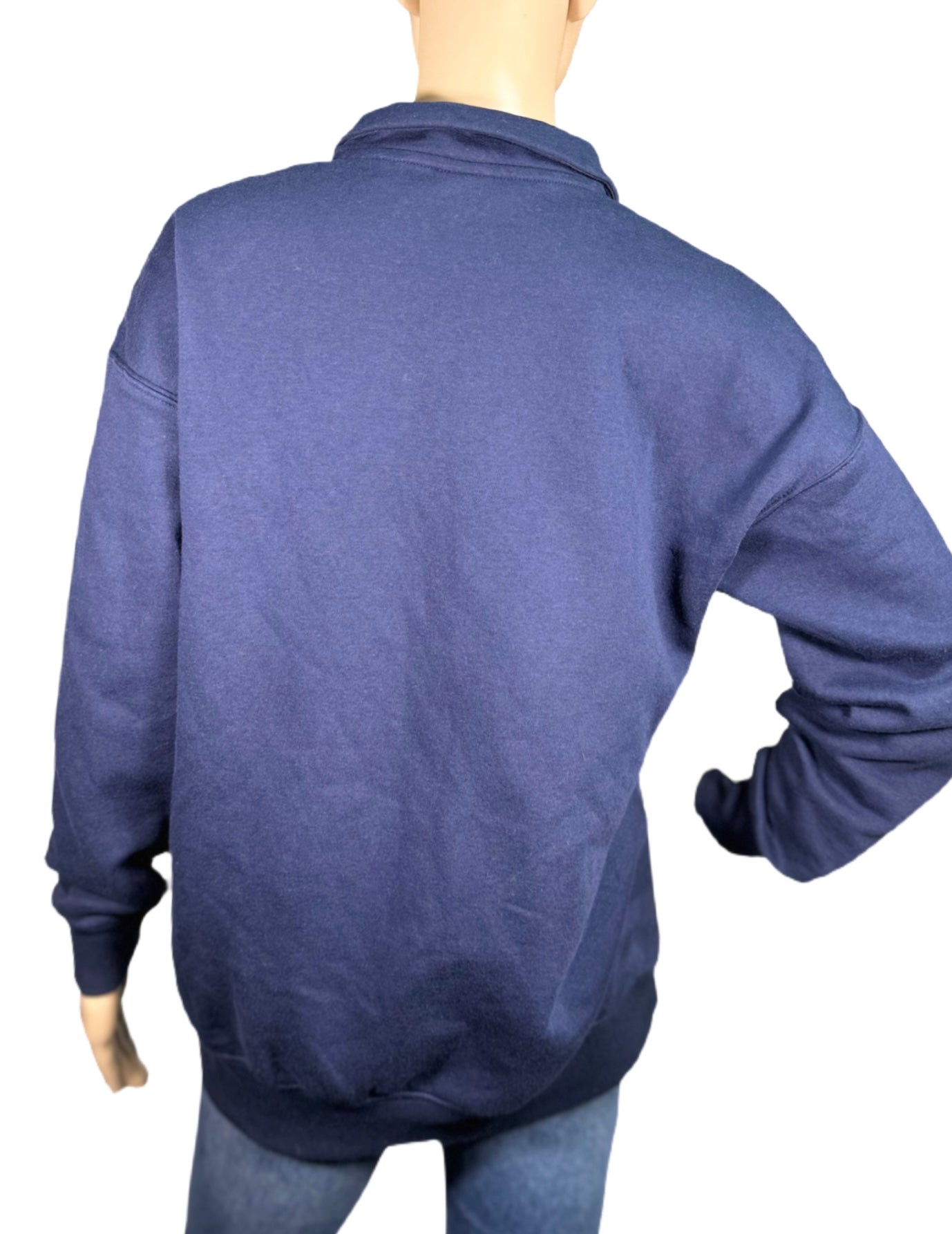 SELF ESTEEM Oversized Quarter Zip “Over It” Sweater