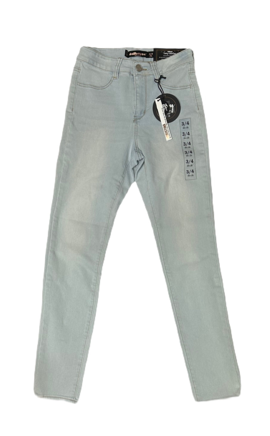 DOLLHOUSE Curvy Faded Skinny Jeans