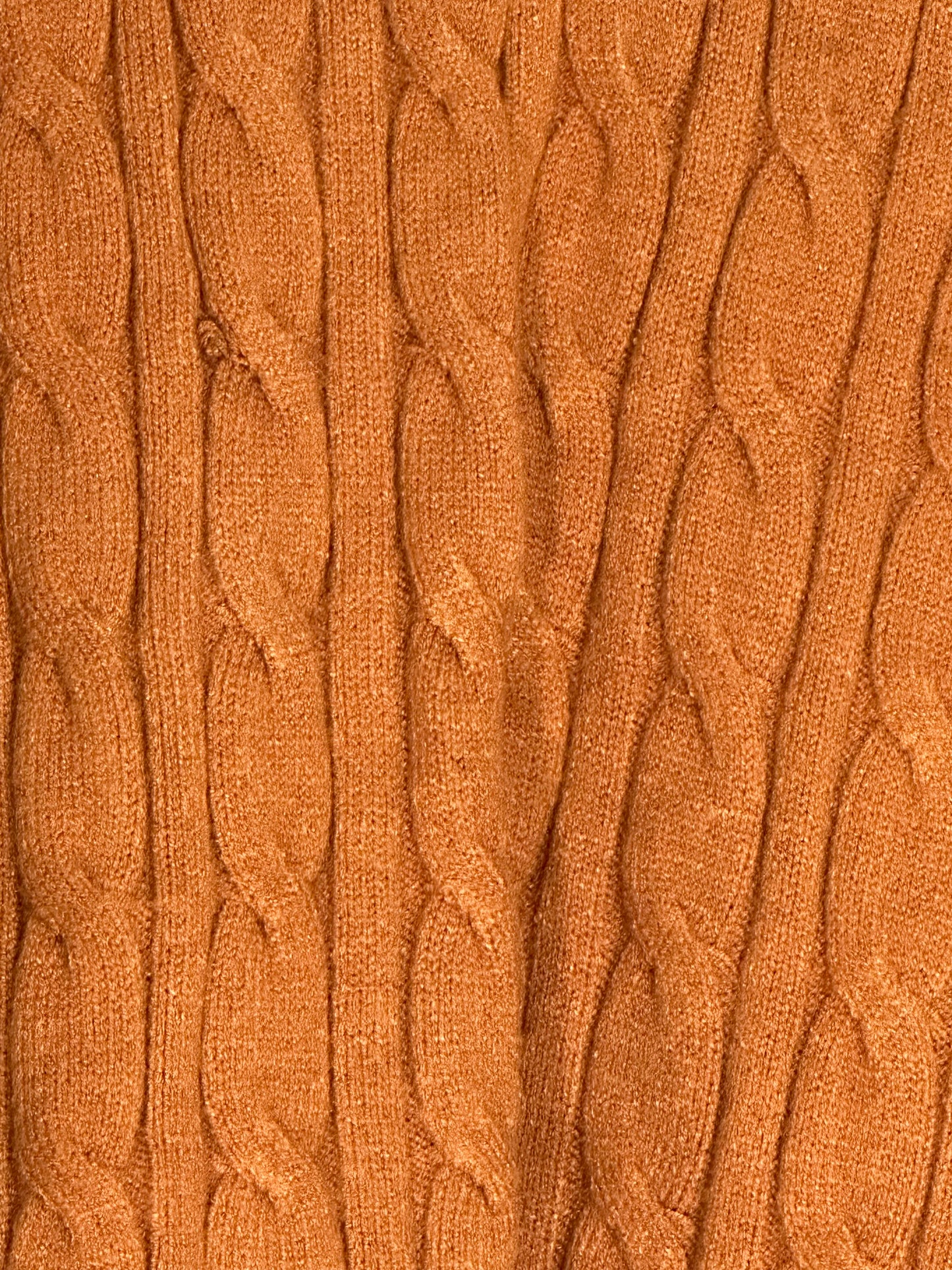 CALVIN KLEIN Lightweight Cable Knit Cropped Crewneck Sweater