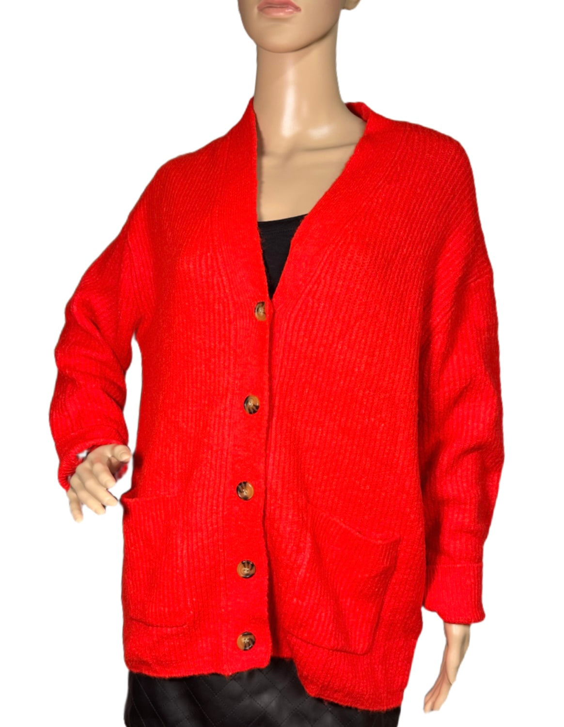 BILLABONG Button-Front Knit So Chill Cardigan