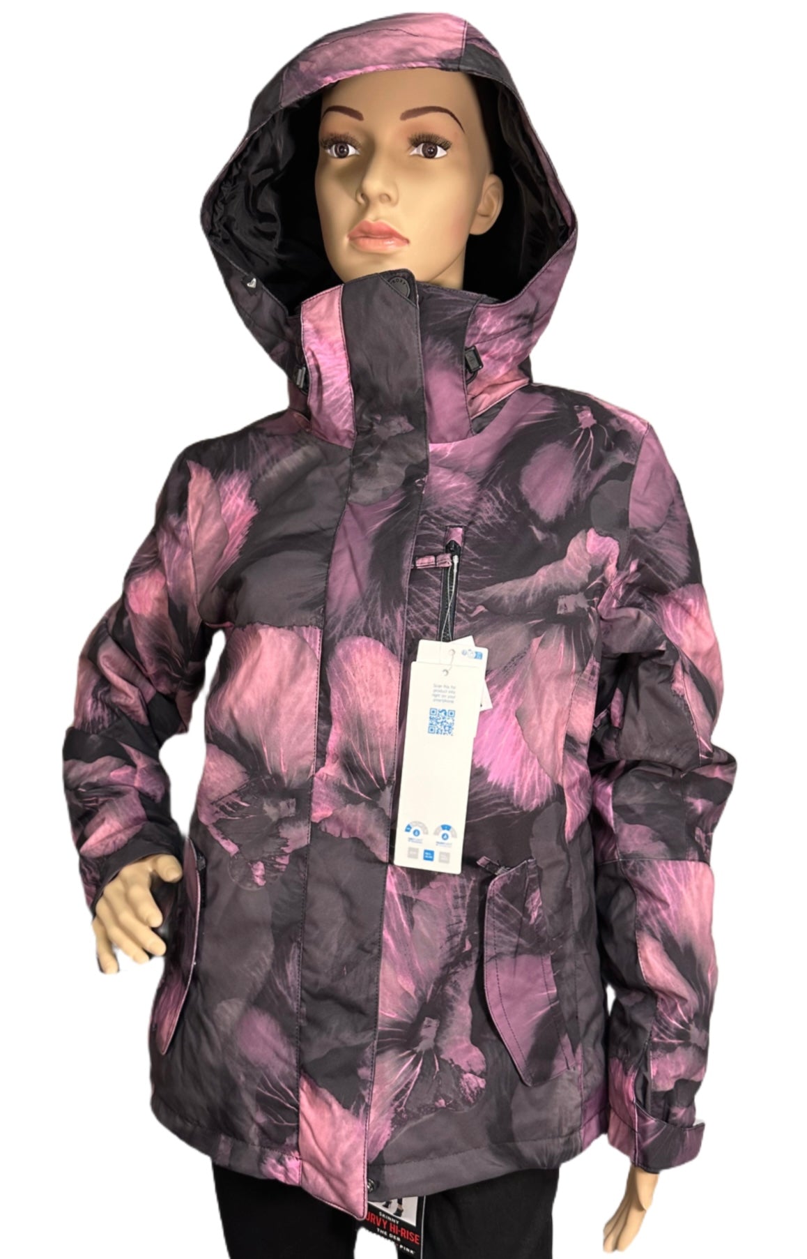 ROXY Juniors Water Repellent Snow Jacket Frugal Chic