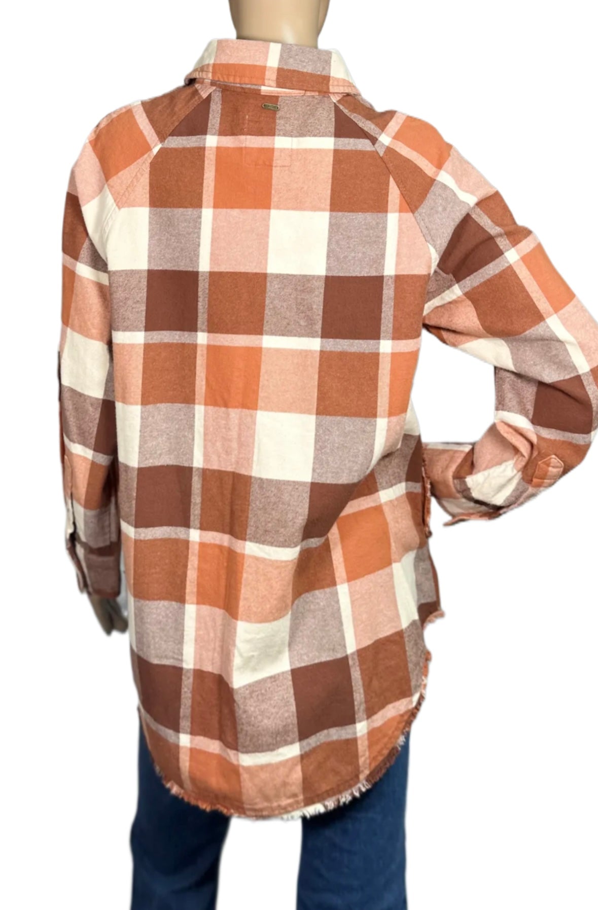 RIP CURL Juniors Pacific Dreams Cotton Flannel Shirt