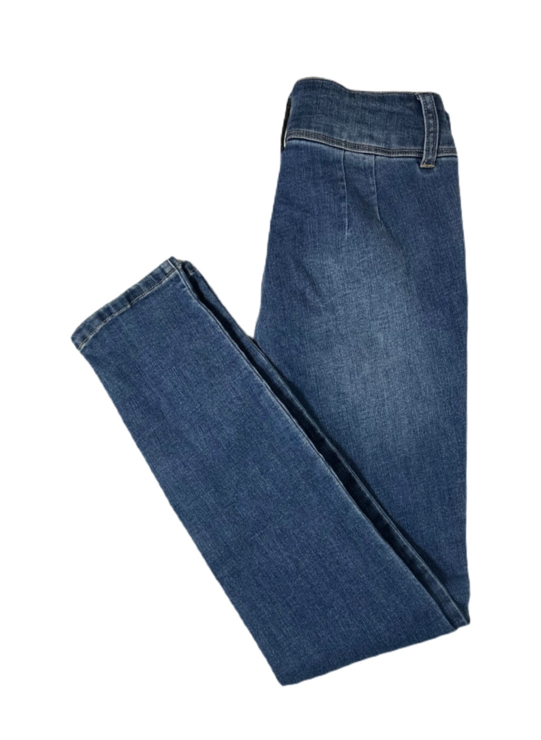REWASH Mid-Rise Booty-Shaping Skinny Jeans