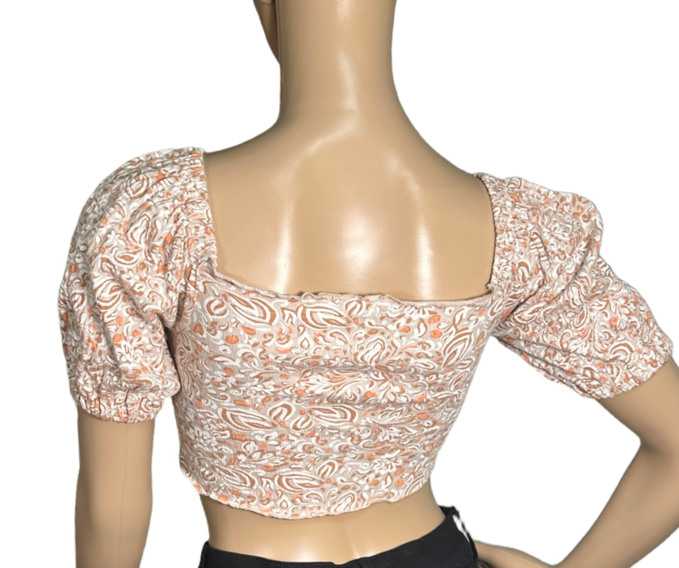 ROXY Cropped Printed Top