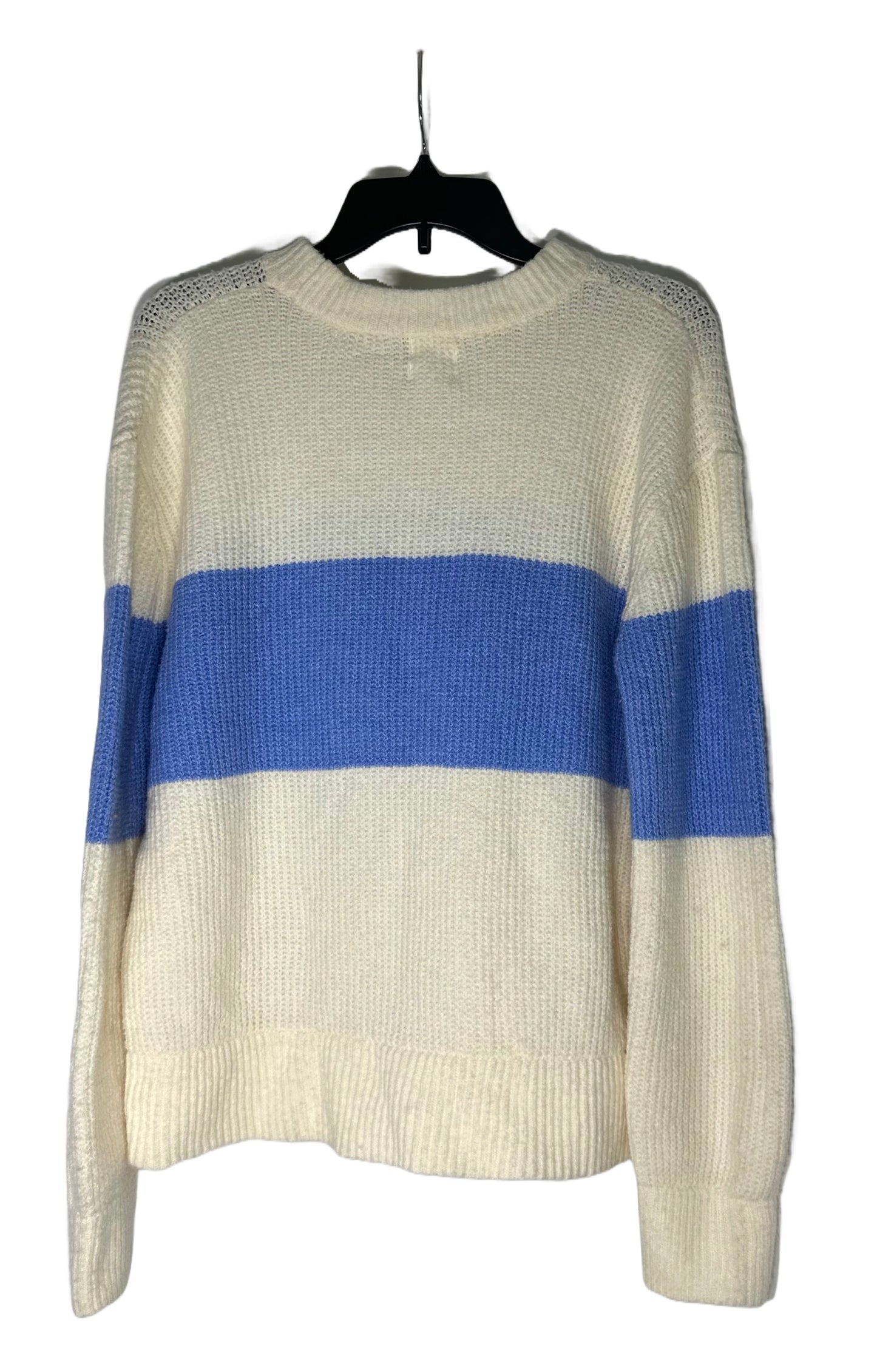 HIPPIE ROSE Crewneck Balloon-Sleeve Sweater
