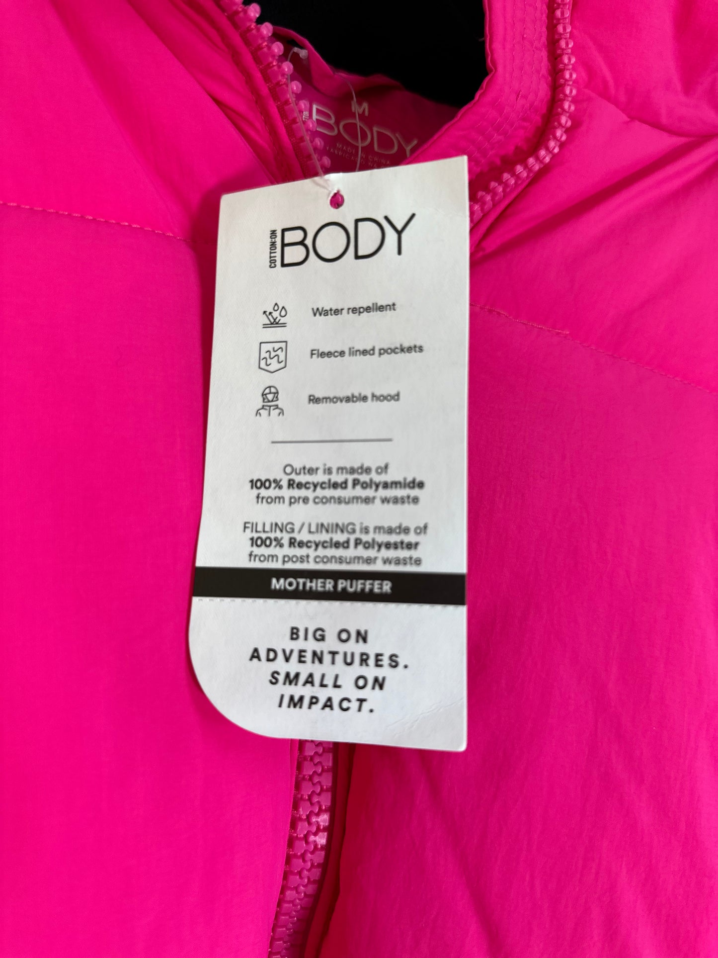 COTTON ON BODY The Recycled Mother Puffer Jacket 3.0