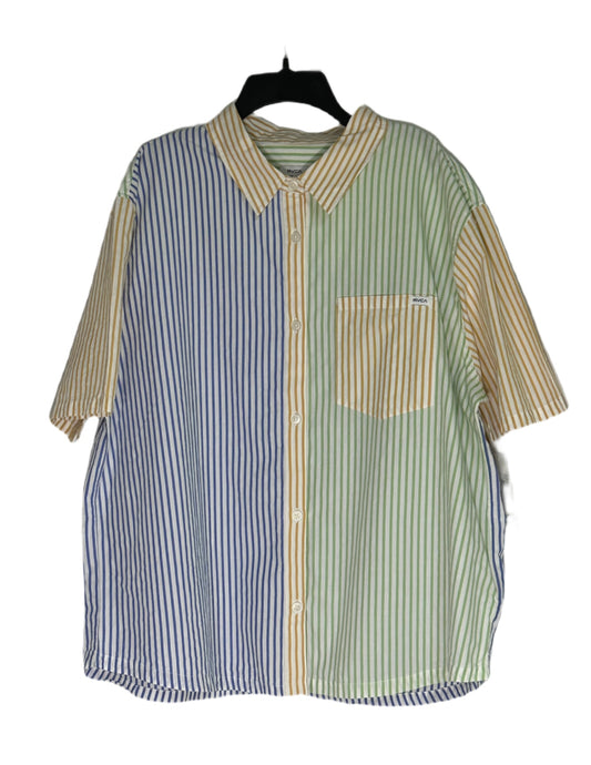 RVCA Juniors Nauti Short Sleeve Shirt