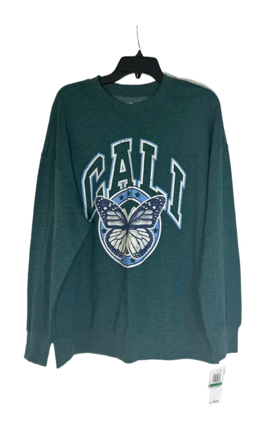 REBELLIOUS ONE Butterfly Crewneck Sweatshirt