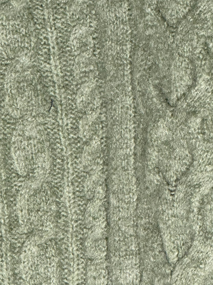 HIPPIE ROSE Cable-Knit Sweater