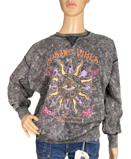 SELF ESTEEM  Cosmic Vibes Crewneck Sweatshirt