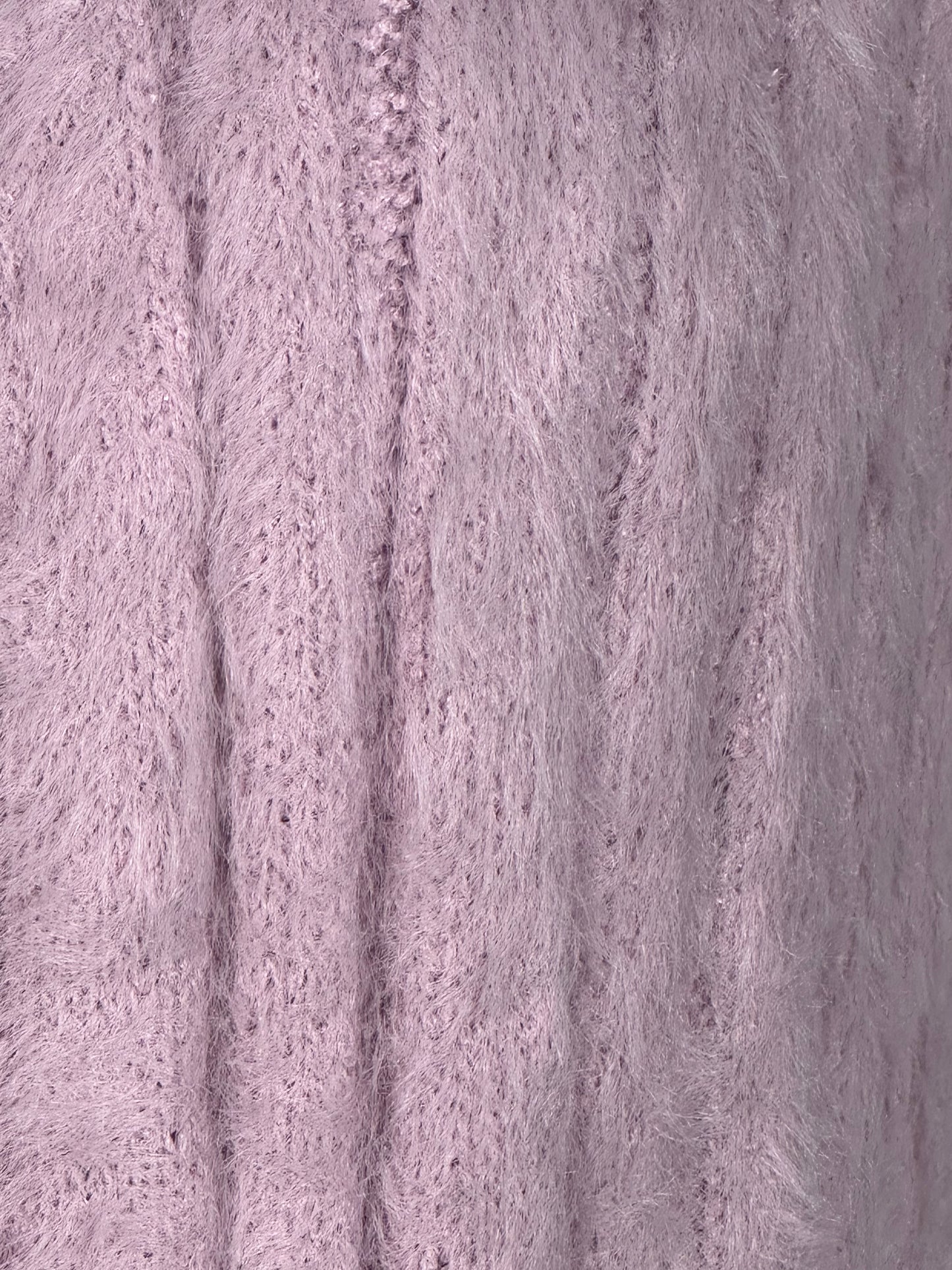 HIPPIE ROSE Open Fron Eyelash Knit Cardigan