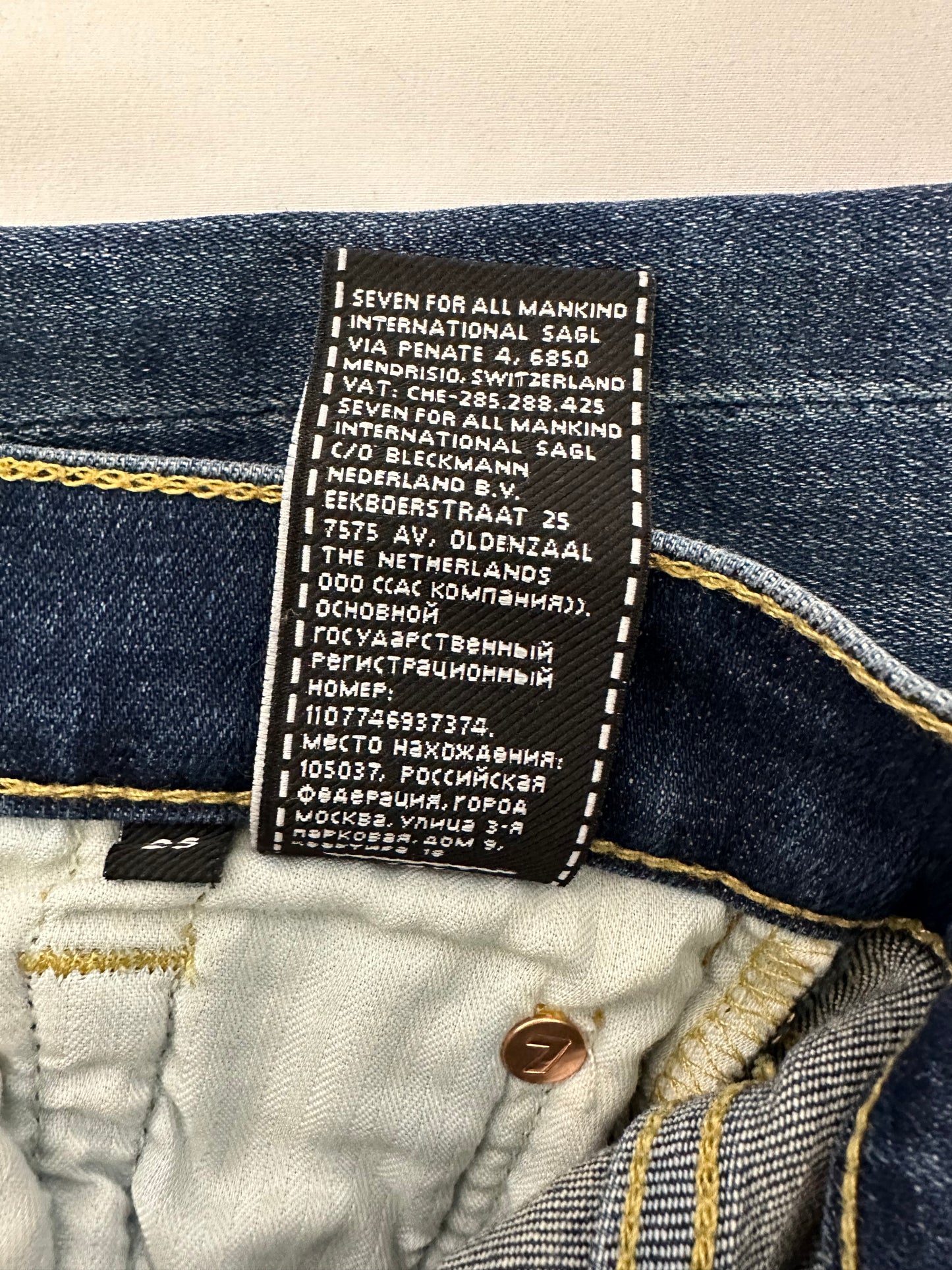 7 FOR ALL MAN KIND dojo original trouser jeans