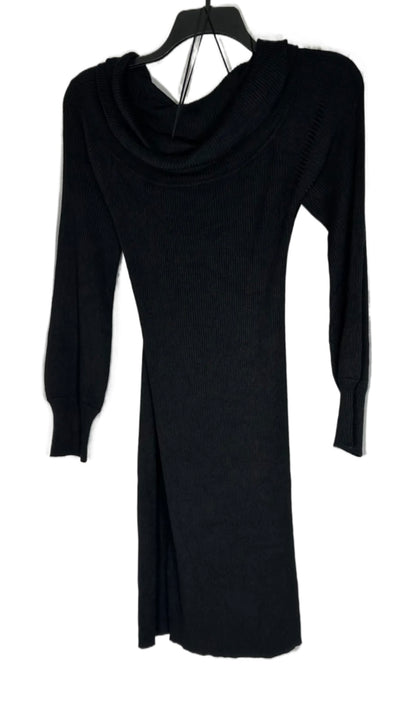 HIPPIE ROSE Off-The-Shoulder Long Sleeve Sweater Dress