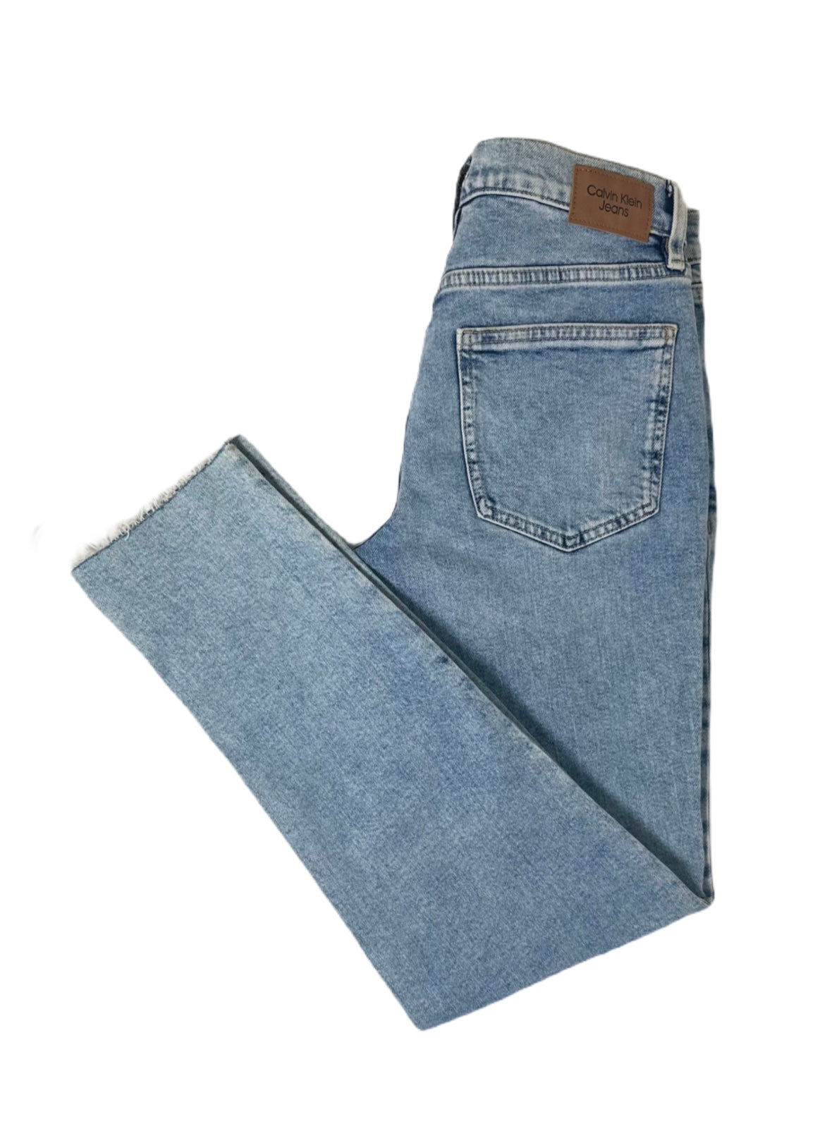 CALVIN KLEIN Mid-Rise Tapered Slim Jeans