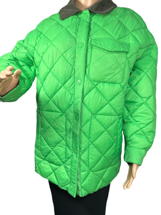 Calvin Klein Women’s Reversible Quilted Barn Jacket