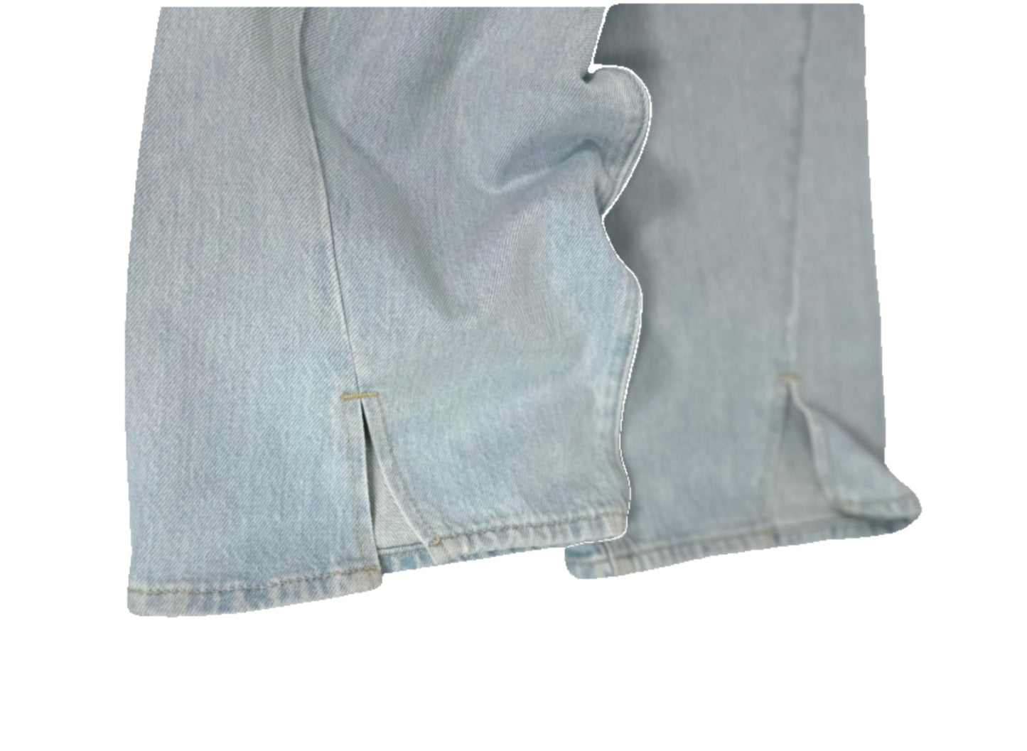 LEVI’S Women's '94 Baggy Mid-Rise Slit-Hem Twisted Jeans