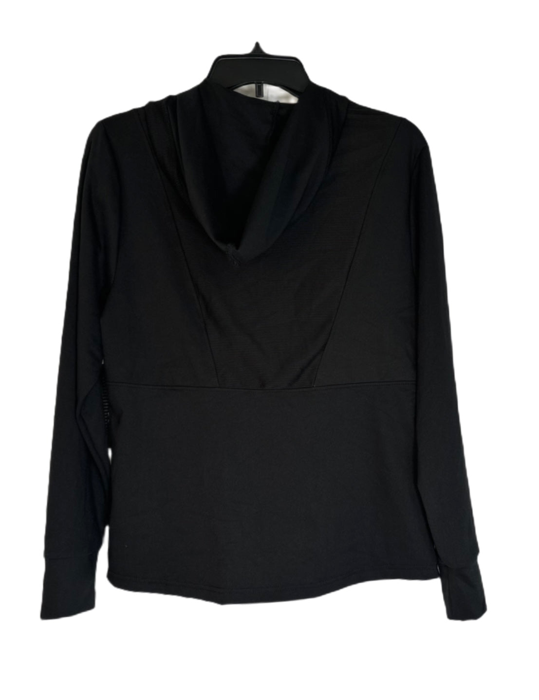 BEBE Sport Hooded Zip Up Sweater