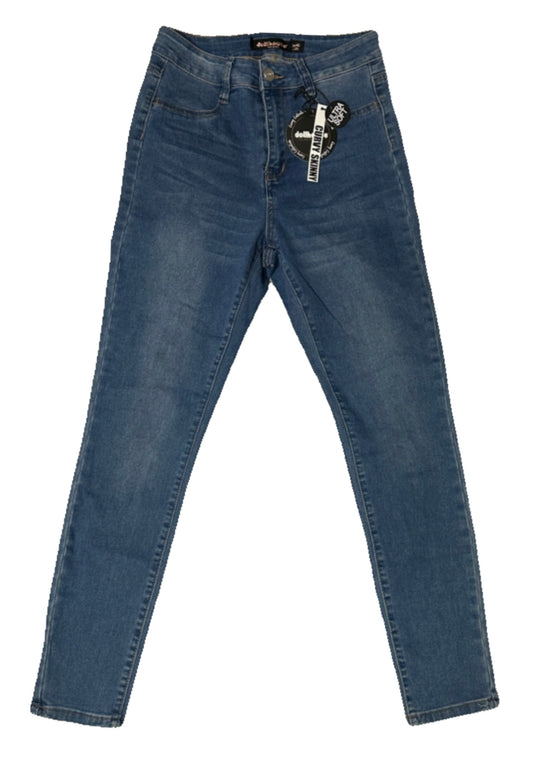 DOLLHOUSE Curvy-Fit High-Rise Skinny Jeans