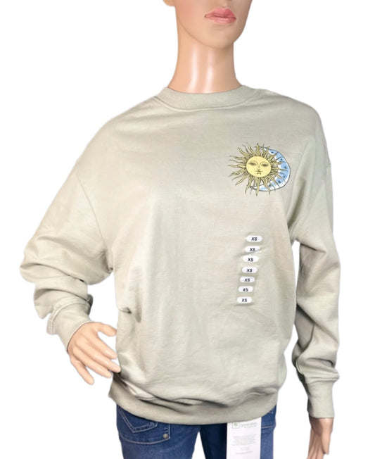 REBELLIOUS ONE Celestial Graphic-Print Sweatshirt