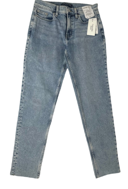 CALVIN KLEIN Mid-Rise Tapered Slim Jeans