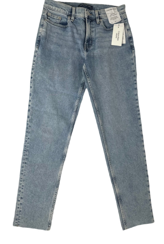 CALVIN KLEIN Mid-Rise Tapered Slim Jeans