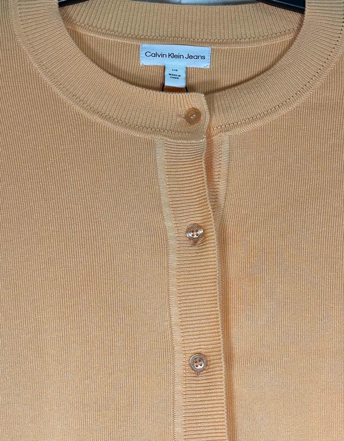 CALVIN KLEIN Button Up Cardigan Sweater