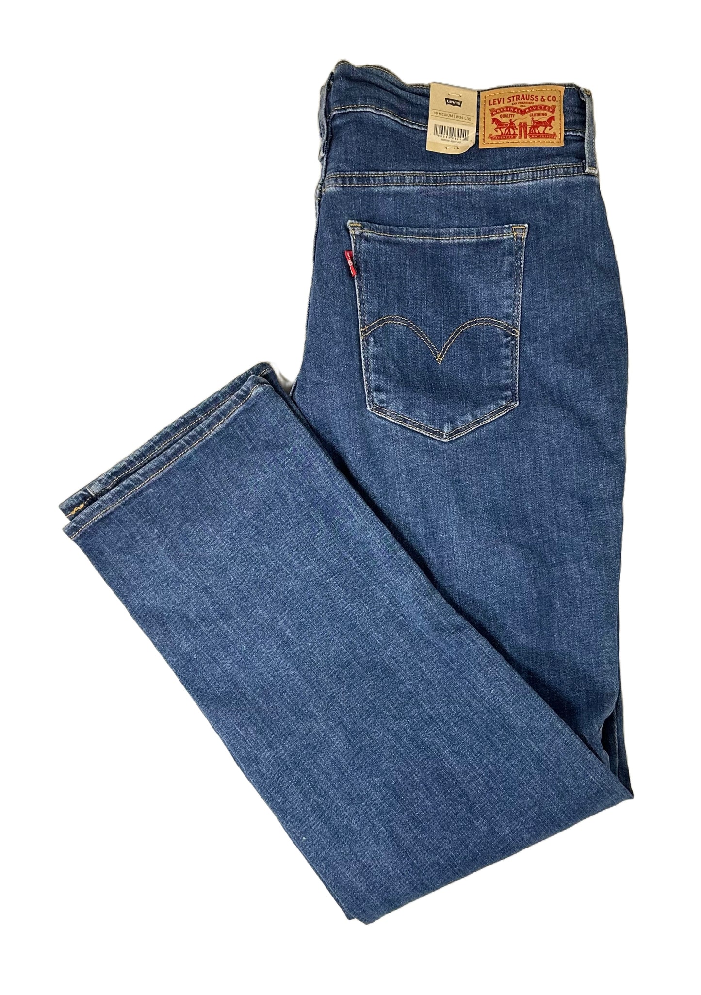 LEVI'S 724 High Rise Straight Leg Women's Jeans
