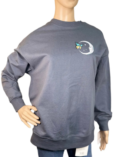 REBELLIOUS ONE Celestial Graphic Sweatshirt