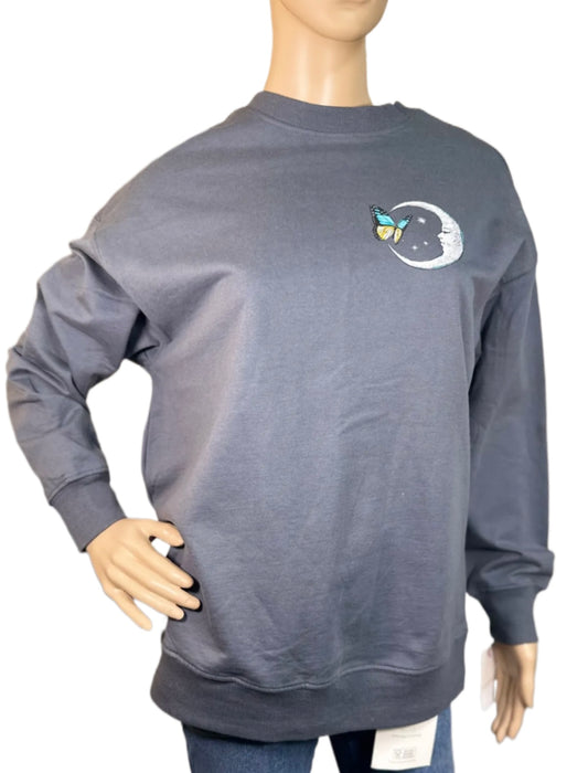 REBELLIOUS ONE Celestial Graphic Sweatshirt
