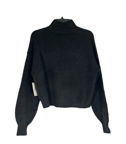 CALVIN KLEIN Mock Neck Roomy Long Sleeve Sweater