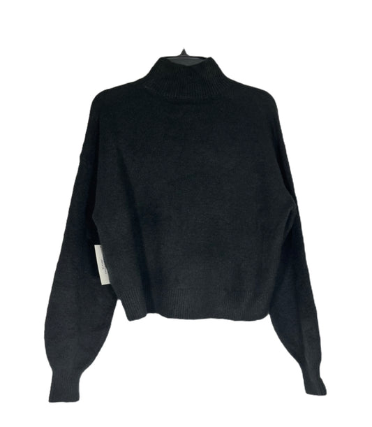 CALVIN KLEIN Mock Neck Roomy Long Sleeve Sweater